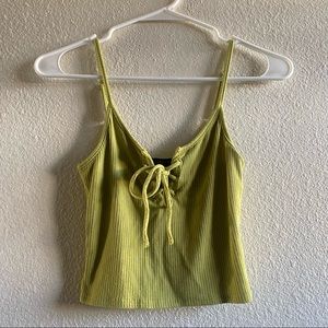 Lime green Papaya tank top